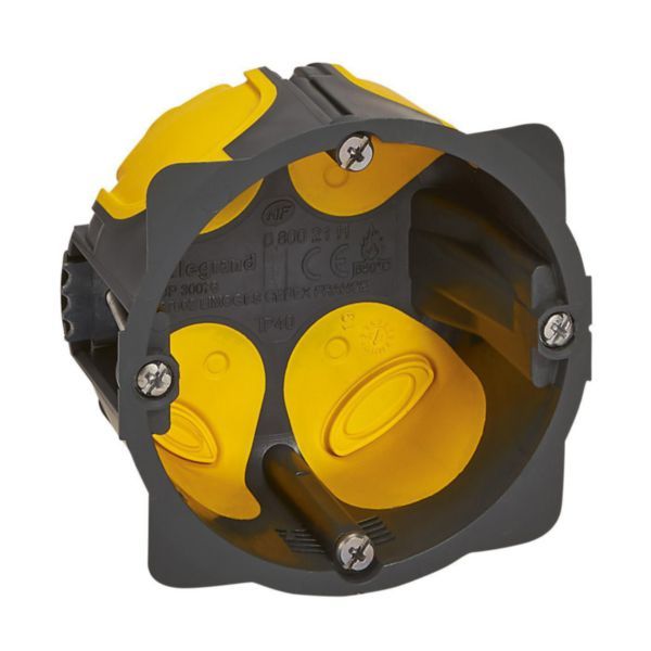 Eco Batibox single-station installation box - 1 station Ø67mm - depth 40mm image 1