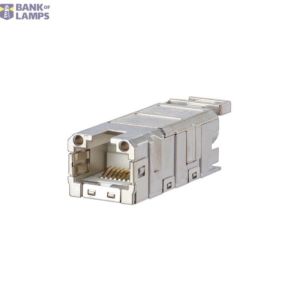 E-DAT Industry RJ45 field jack insert Cat.6 Class EA, T568A image 2