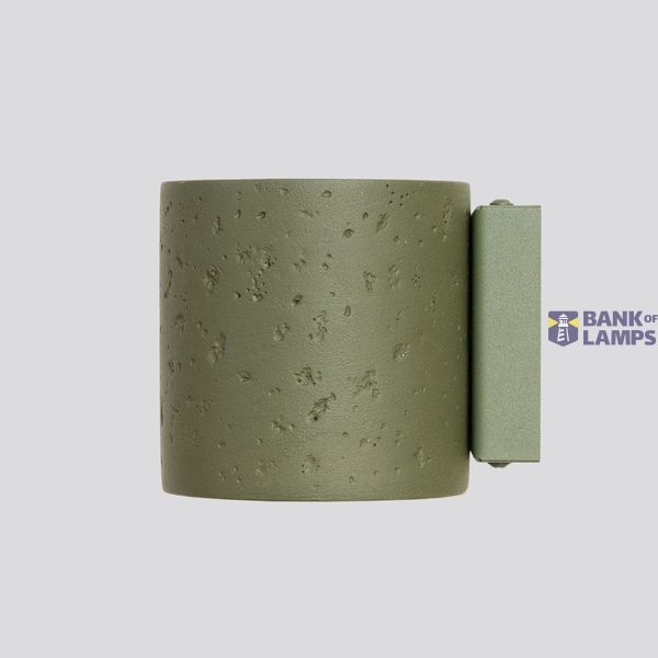 Wall lamp ORBIS concrete olive green image 9