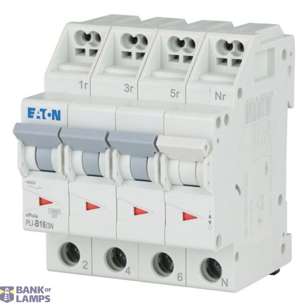 PLI-B16/3N-GV Eaton Moeller series xPole - PLI MCB image 1