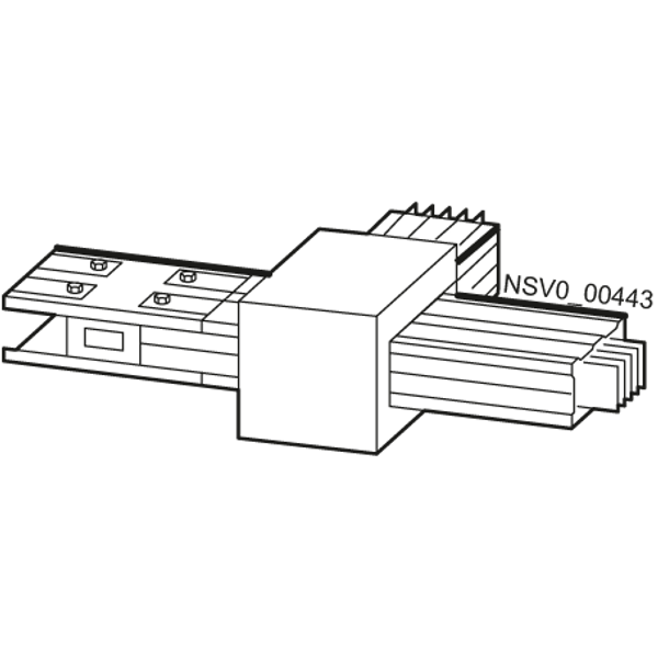 BD2A-400-TR JUNCTION UNIT T UNIT RIGHT 160- 400A image 1