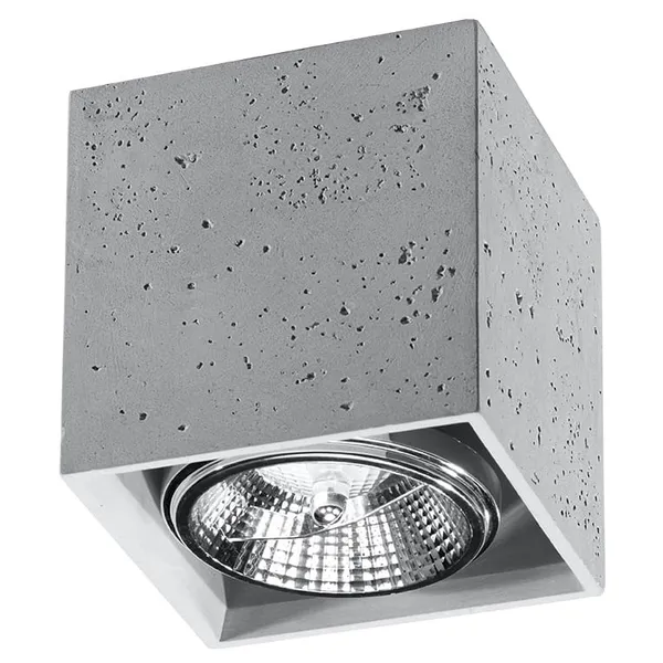 Spot VALDE 140 concrete GU10 1x40W IP20 image 1