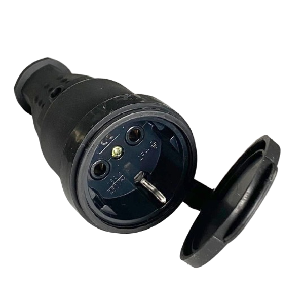 Rewirable rubber socket 16A 250V Max: 3500W image 2