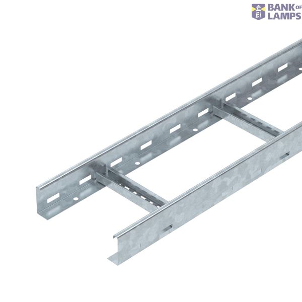 LLIS 620 3 FT Cable ladder perforated rung, welded 60x200x3000 image 1