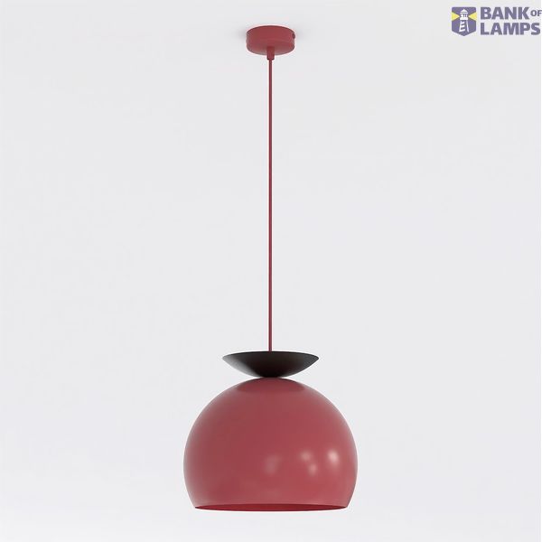 GEO 1 BURGUNDY BLACK image 1