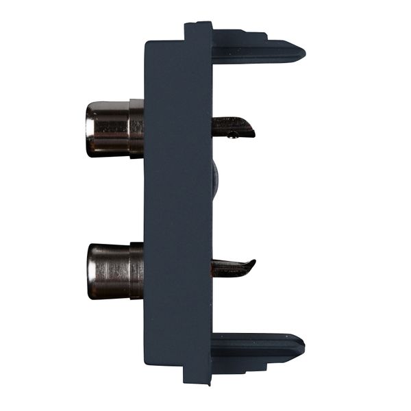 Audiosocket 1M 2xRCA, black image 1