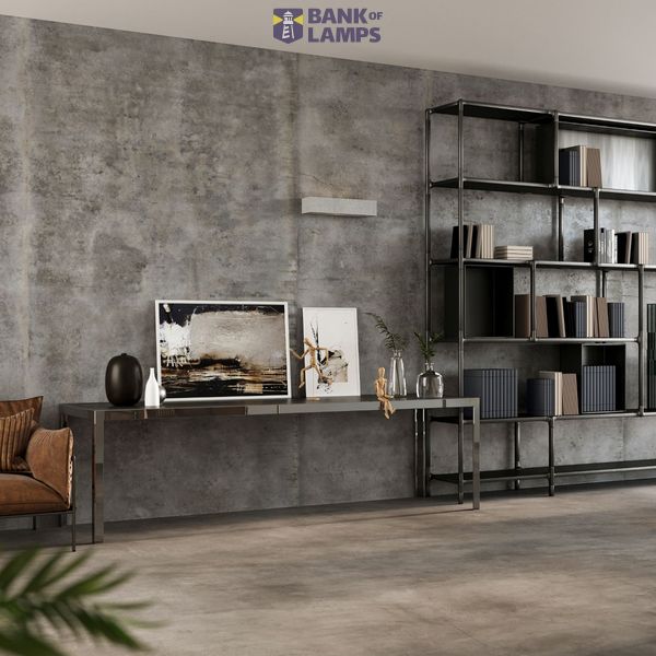 WALL LAMP VEGA 30 CONCRETE E27 1X60W IP20 image 4