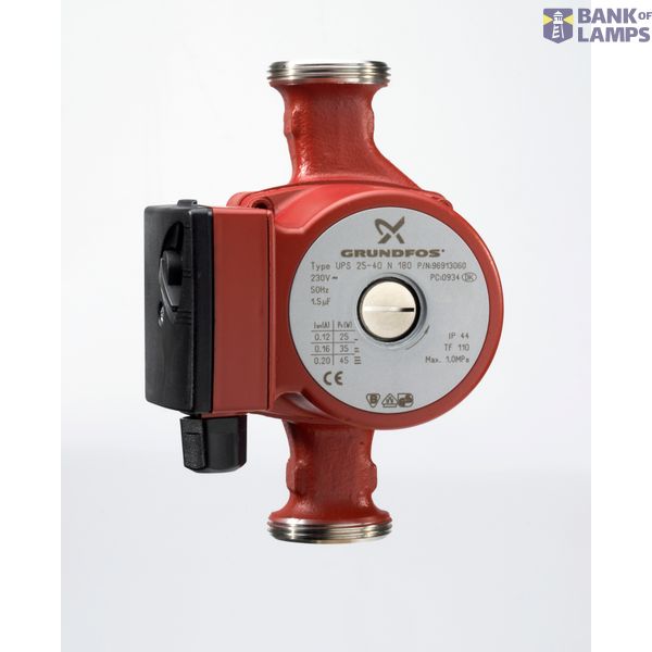 Drinkwater Circulator pump UPS 25-80N 180 1x230 50Hz 9H image 2