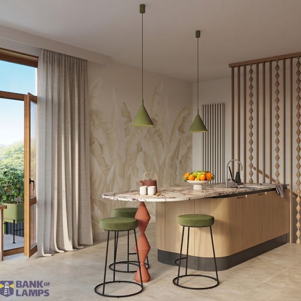 Pendant lamp NOX 25 olive green image 6
