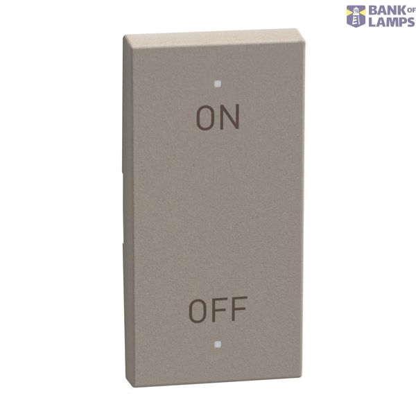 LIGHT NOW KEY COVER ON-OFF 1M STONE image 1