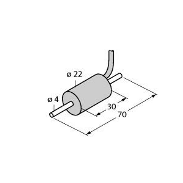 Flow Monitoring Inline Sensor without Integrated Processor   FCI-D03A4P-NA image 1