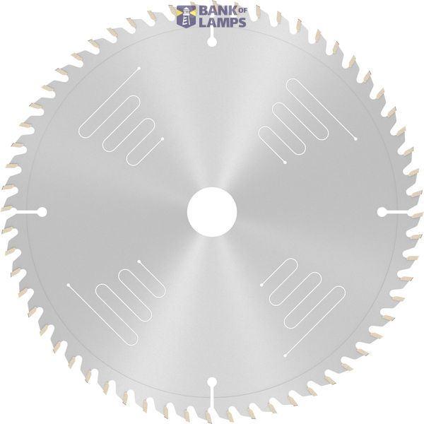 Optiline Wood circular saw blade 254 x 30 x 3,2 mm, 60 image 1
