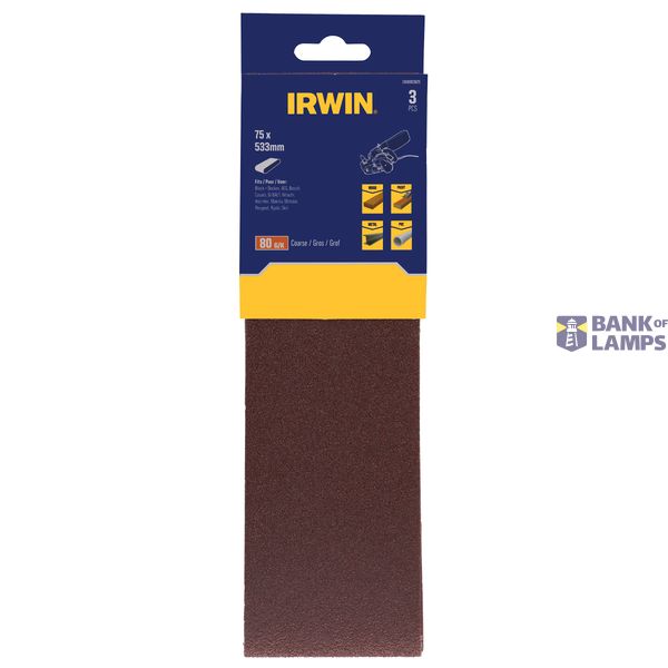 SANDING BELTS - 75 x 533 80g image 2