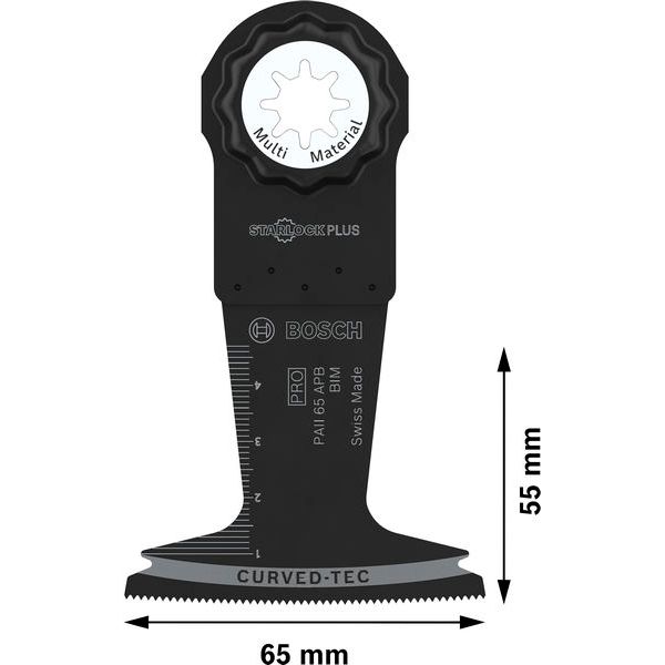 PRO Multi Material PAII 65 APB Multitool Blade image 2
