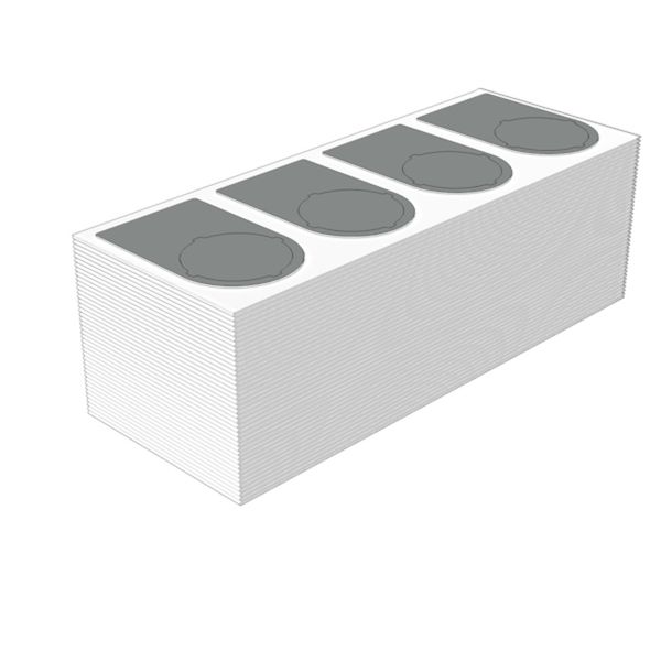 SwitchMark, Device markers, 56 x 36 mm, silver image 1