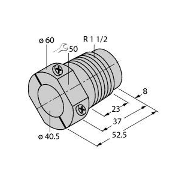 Mounting Accessories Mounting Adapter   MAP-K40 image 1