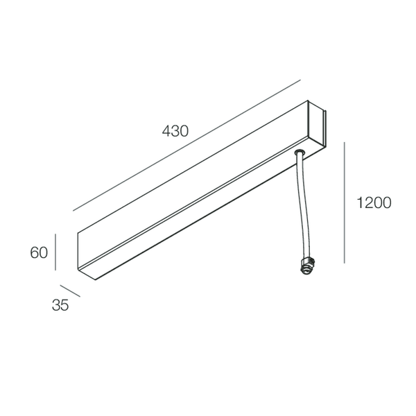 P-30: ROSONE SOSPENSIONE 100W-24V BI image 1