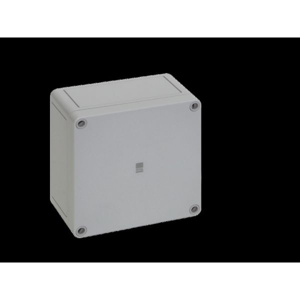 PK Polycarbonate enclosure, WHD: 130x130x75 mm image 2