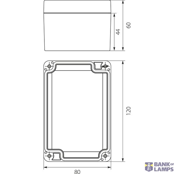 Hermetic box PHP-121 IP67 image 2