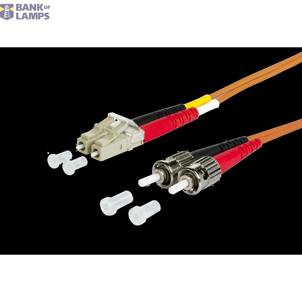 OpDAT patch cord LC-D/2xST OM2, 5.0 m image 2