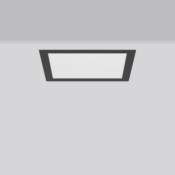 TOLEDO FLAT+ square, 19 W, 2250 lm, 827-865, anthracite, DALI Recessed image 1