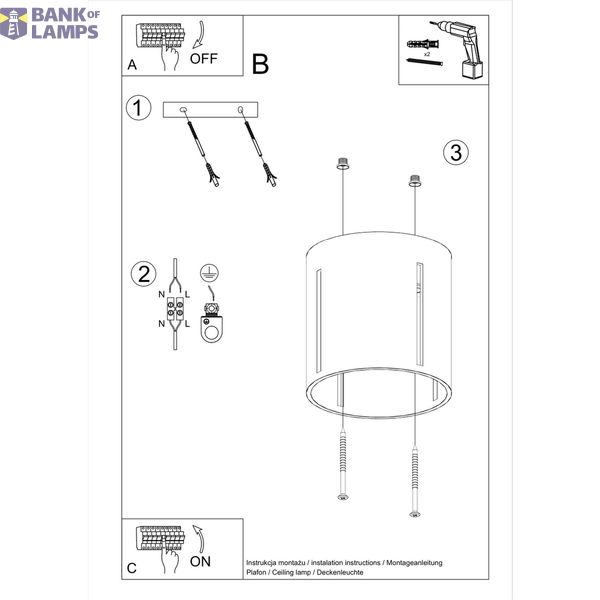 SPOT INEZ GREY G9 1X40W IP20 image 8