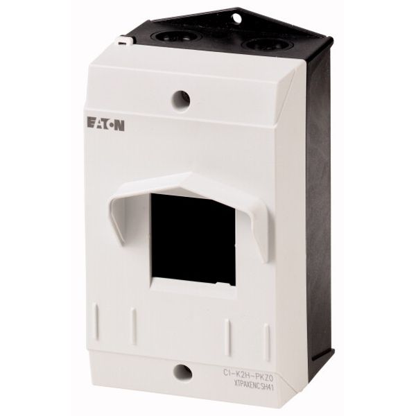 CI-K2H-PKZ0 Insulated enclosure, HxWxD=160x100x 104mm, for PKZ0, +cut-out 45mm, IP40_x image 1