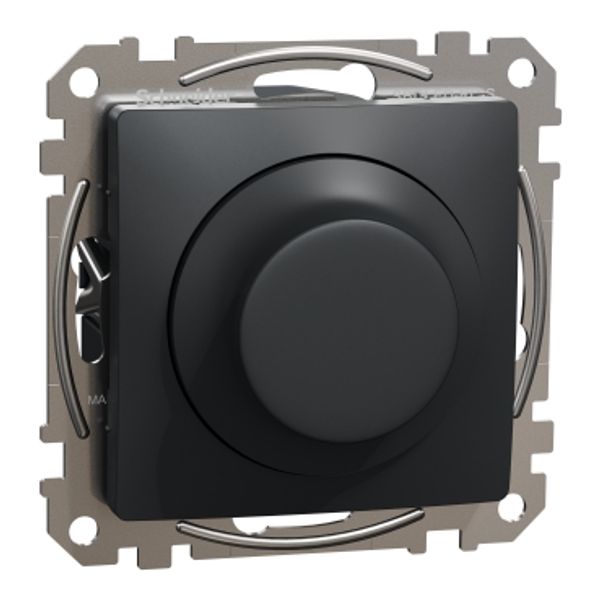 Rotary Dimmer Sedna Design 0-370W LED Anthracite image 1
