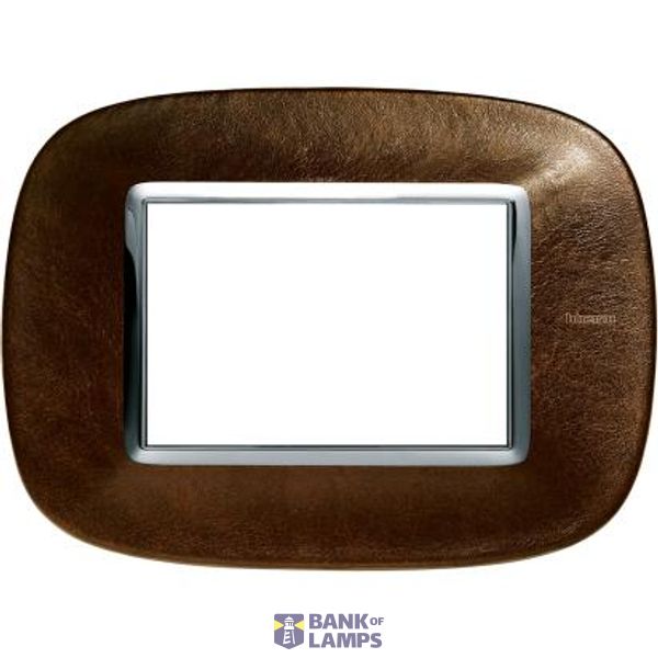 BTicino HB4803SLS Axolute - 3-module coffee plate image 1