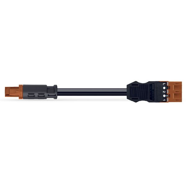 pre-assembled adapter cable;Eca;Socket/plug MIDI;brown image 1
