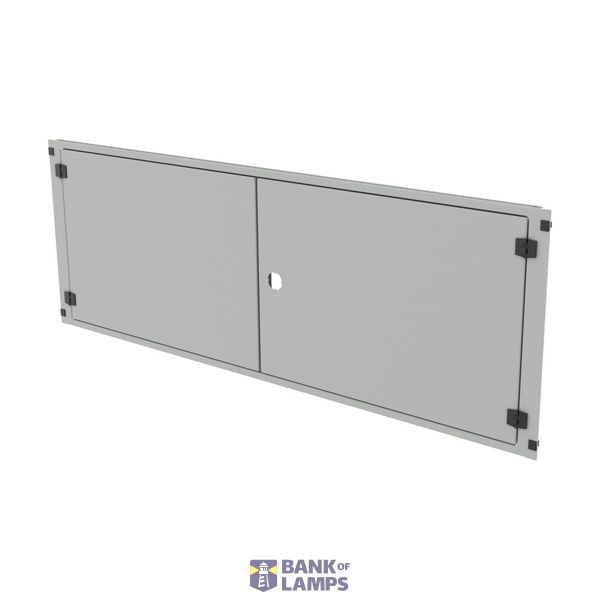 ProfiSNAP Front Door, for enclosure width 1200mm, H=400mm, blind image 1
