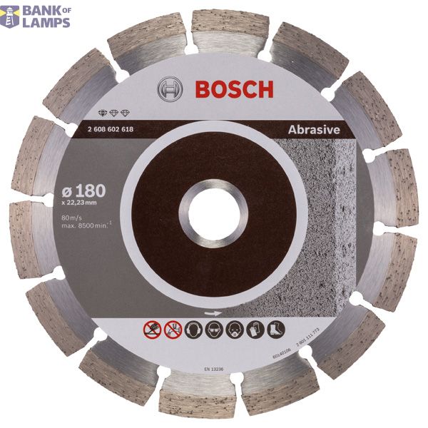 Standard for Abrasive diamond cutting disc 125 x 22,23 x 6 x 7 mm image 1