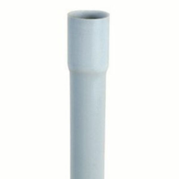 RK9/25-2 LIGHT RIGID CONDUIT SLEEVED END GREY RAL 7035 LENGHT = 2 m DIAMETER = 25 mm image 1