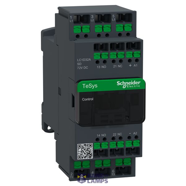 CTR Deca 32A 3P 72V DC Snap-in image 2