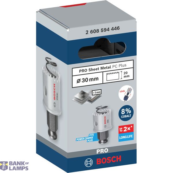 PRO Sheet Metal Power Change Plus Hole Saw 30 mm image 2