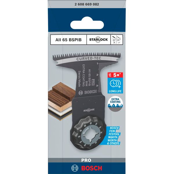 PRO Multi Material AII 65 BSPIB Multitool Blade image 2