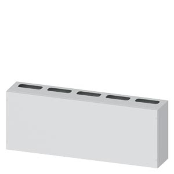 SK1 marshaling box, IP55 H=500, W=1300, D=250 screwed front plate image 1