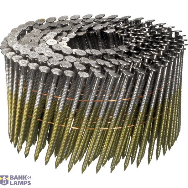 GL ring roller nails 2.9x75mm, hot-dip galvanized 3rd corrosion class, diamond, Sencoated, 2.90 mm, 2000 pcs. image 1