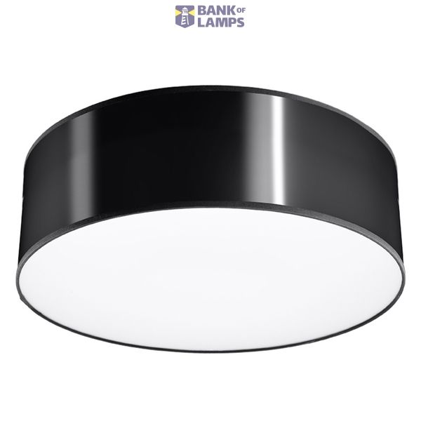 CEILING LAMP ARENA 25 BLACK E27 1X60W IP20 image 2