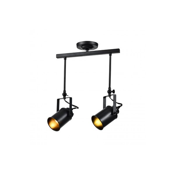 Ceiling fixture DEMIR 2,3994,AC220-240V,50/60Hz,2*E27, IP20,double,black image 1