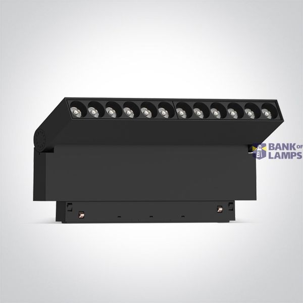 42124BA/B/V BLACK 20W CCTV 48V IP20 ADJUSTABLE MINI/MIDI image 1