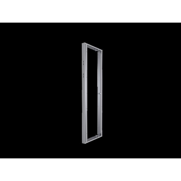 VX isolator door cover, stainless steel, WHD 103x2000x600 mm image 2