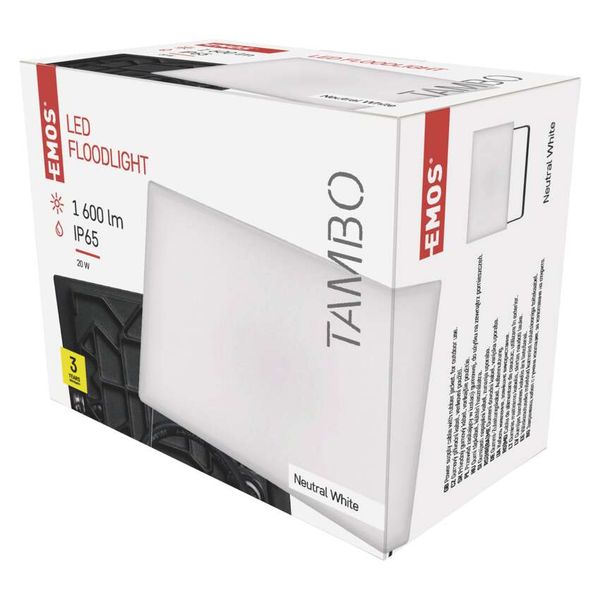 LED spotlight TAMBO 20W NW image 1