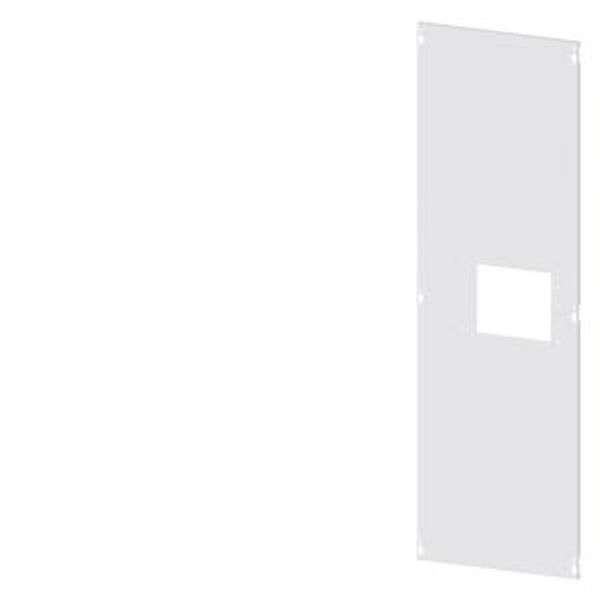 door 3WL size 0, (4-pole), IP54, hinge: left / right, double-bit W: 600 mm image 1