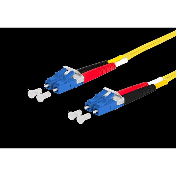 OpDAT patch cord LC-D/LC-D OS2, 15.0 m image 1
