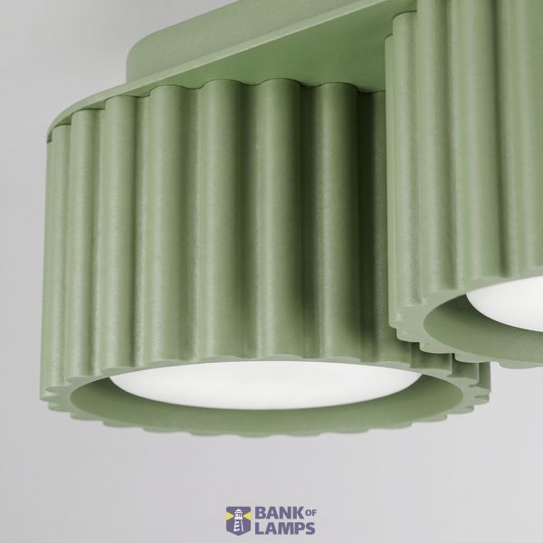 Ceiling lamp AURA 3 sage Gx53 image 3