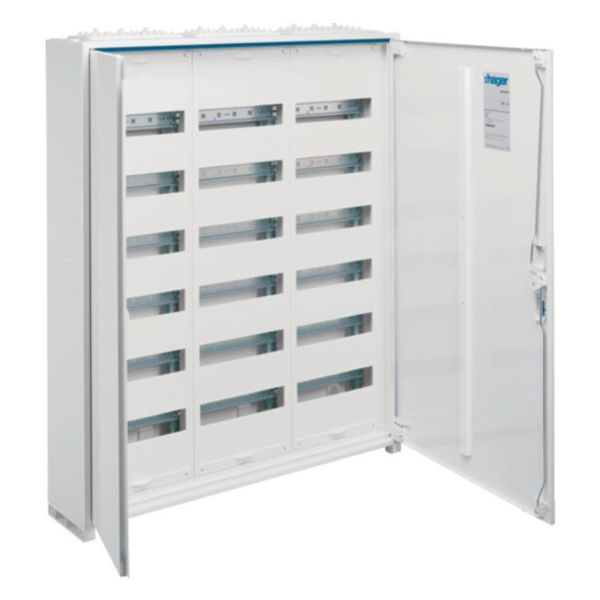 Fieldvert. AP, univers, IP44, SKII, 216PLE, 3x6 rows, 950x800x161mm, without terminal image 1