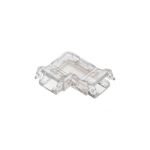 Transparent corner connector for LED strips COB image 1