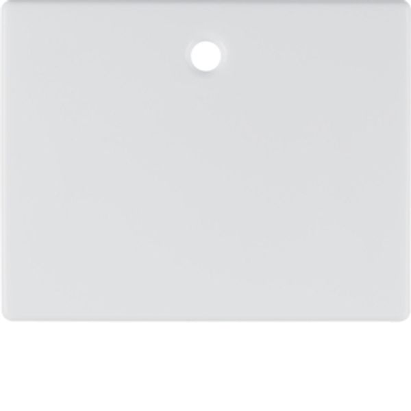 Centre plate for pullcord switch/pullcord push-button, arsys, p. white image 3
