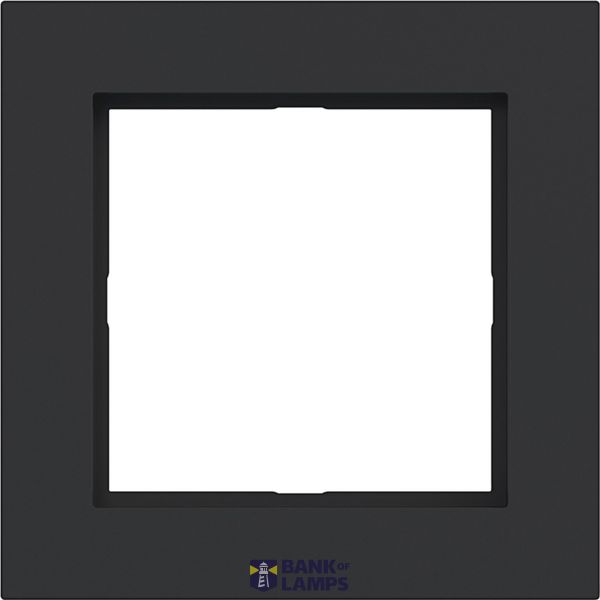 Cover frame single, A.1, matte night black image 1